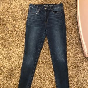 American Eagle High waisted skinny jeans, 10L